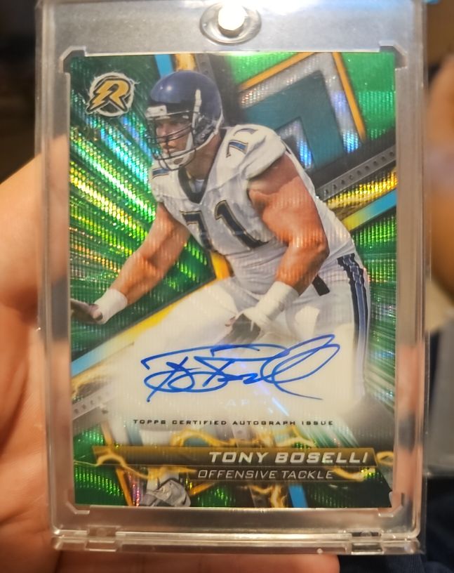 2023 Topps Composite Resurgence Signatures #RA-TBO Tony Boselli — front