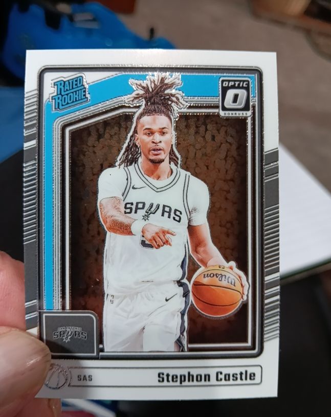 2024-25 Panini Donruss Optic #254 Stephon Castle — front