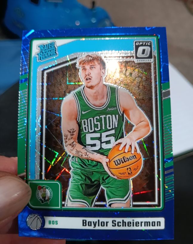2024-25 Panini Donruss Optic #263 Baylor Scheierman — front