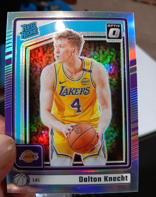 2024-25 Panini Donruss Optic #256 Dalton Knecht — front