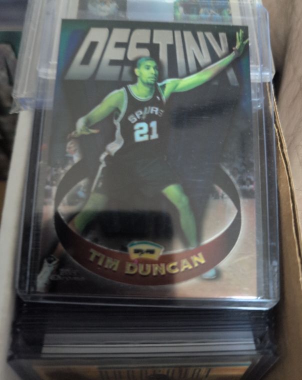 1997-98 Topps Chrome Destiny #D8 Tim Duncan — front