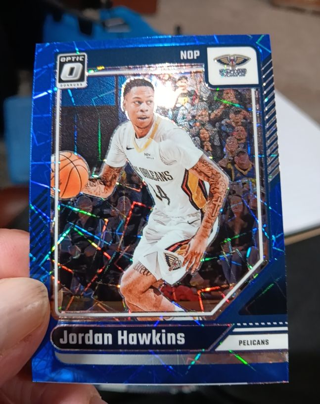 2024-25 Panini Donruss Optic #68 Jordan Hawkins — front