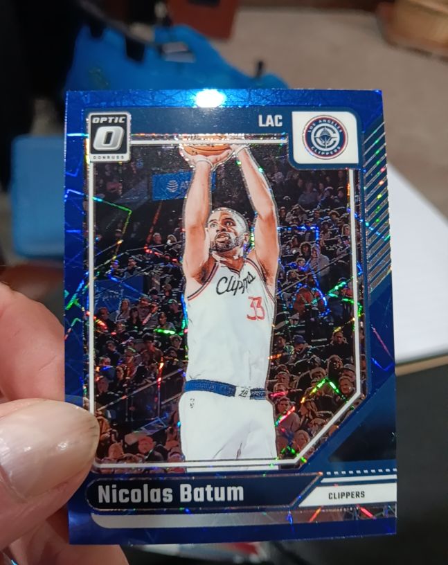 2024-25 Panini Donruss Optic #193 Nicolas Batum — front