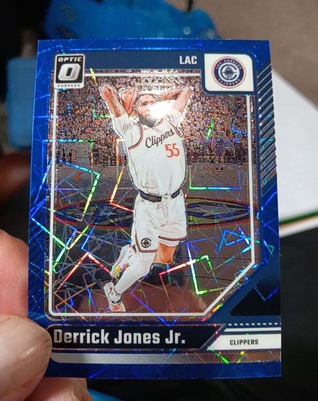 2024-25 Donruss Optic #71 Derrick Jones Jr. — front