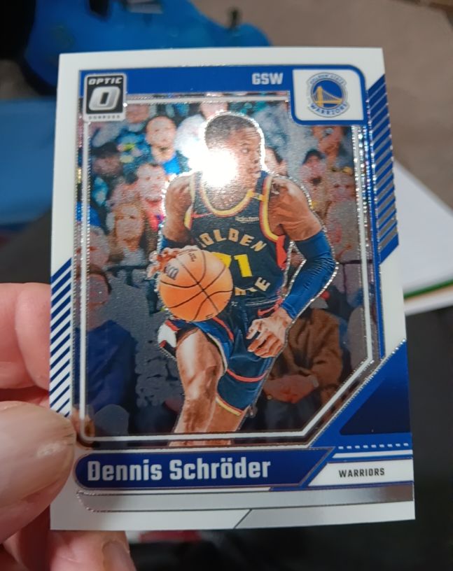 2024-25 Donruss Optic #GSW Dennis Schröder — front