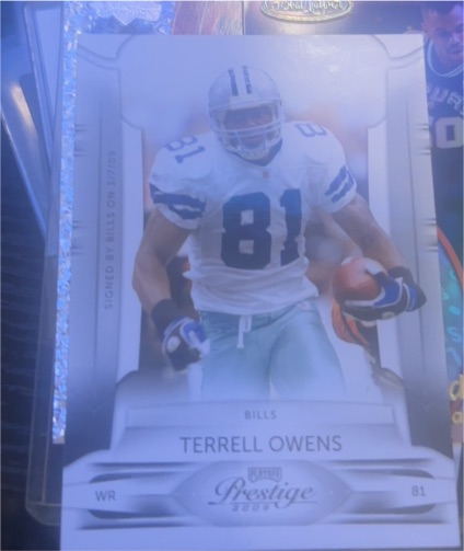 2009 Panini Playoff Prestige #28 Terrell Owens — front