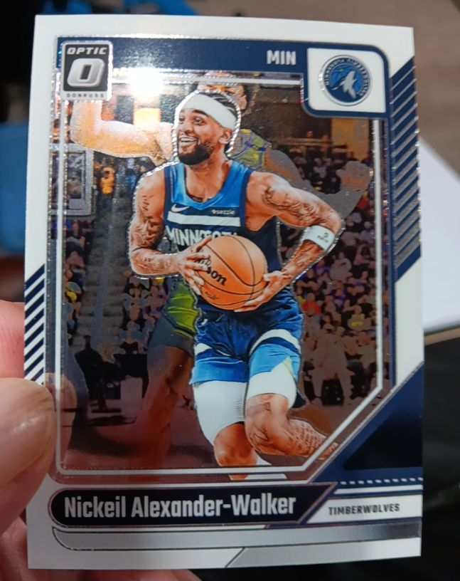 2024-25 Donruss Optic #4 Nickeil Alexander-Walker — front