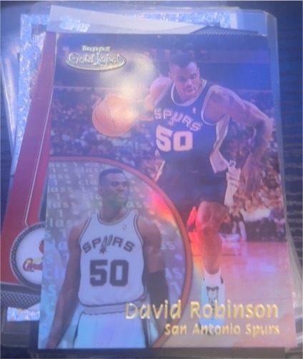 2000 Topps Gold Label Class 1 David Robinson — front