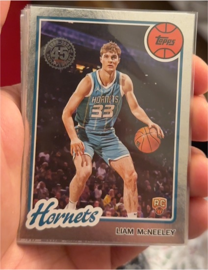 2025-26 Topps Basketball #80BK-88 Liam McNeeley — front