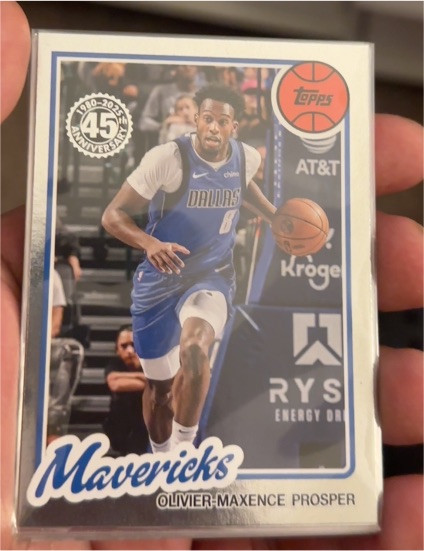 2025-26 Topps 1980-81 Topps Basketball #80BK-47 Olivier-Maxence Prosper — front