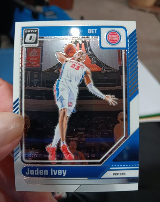 2024-25 Donruss Optic #182 Jaden Ivey — front