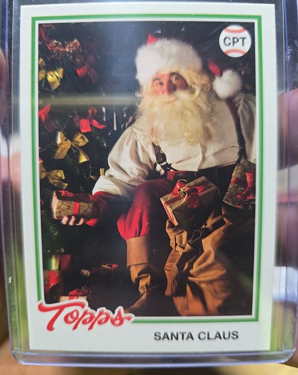 2025 Topps Holiday #TSA-78 Santa Claus — front