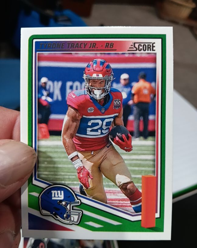 2025 Panini Score #116 Tyrone Tracy Jr. — front