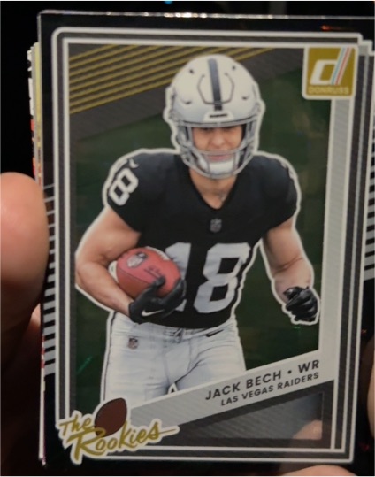 2025 Donruss The Rookies #15 Jack Bech — front