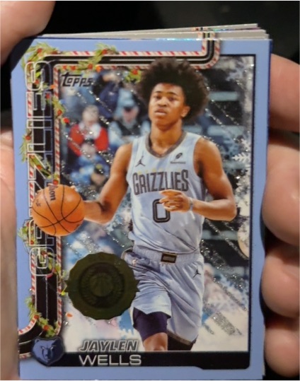 2022 Topps Jaylen Wells #0 — front