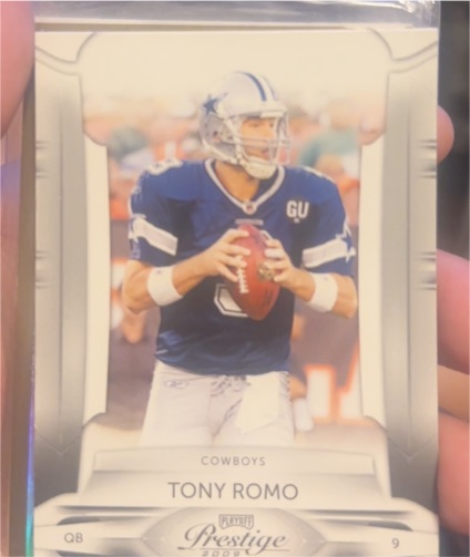 2009 Playoff Prestige #9 Tony Romo — front