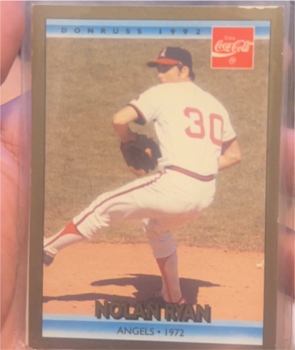 1992 Donruss Coca-Cola #6 Nolan Ryan — front