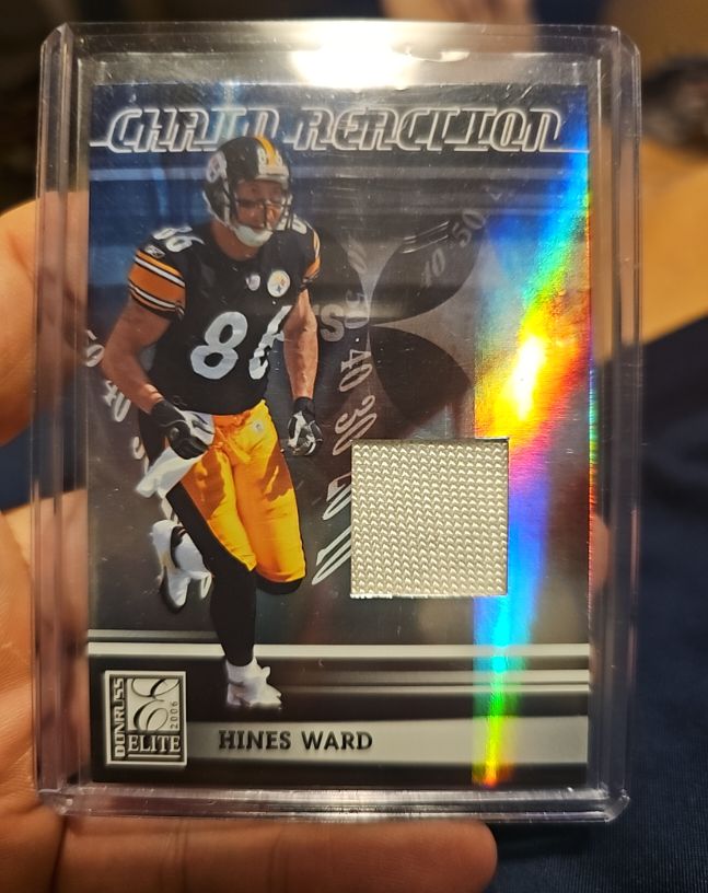 2006 Donruss Elite Chain Reaction #CR-11 Hines Ward — front