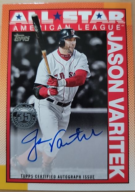 2025 Topps 1990 All-Stars #90AS-7 Jason Varitek — front