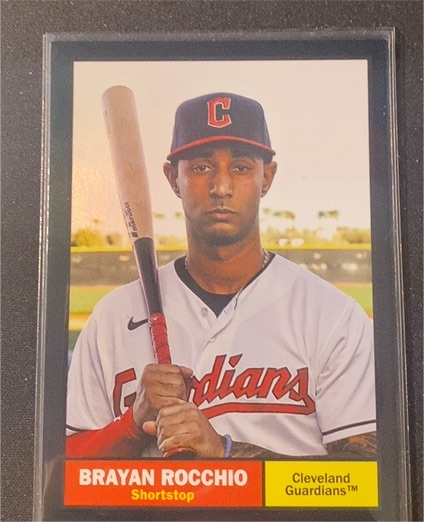 2024 Topps Archives #88 Brayan Rocchio Cleveland Guardians — front
