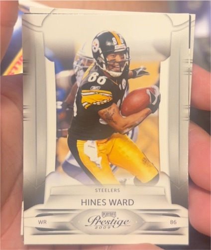 2009 Panini Playoff Prestige #86 Hines Ward — front