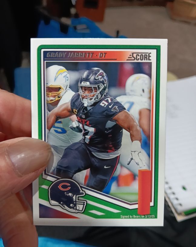 2025 Panini Score #209 Grady Jarrett — front