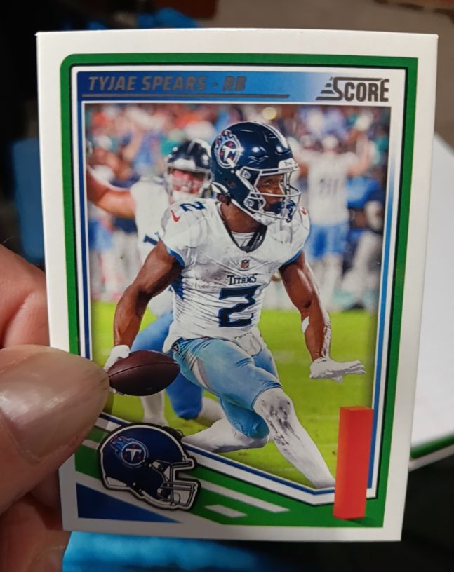2025 Panini Score #46 Tyjae Spears — front