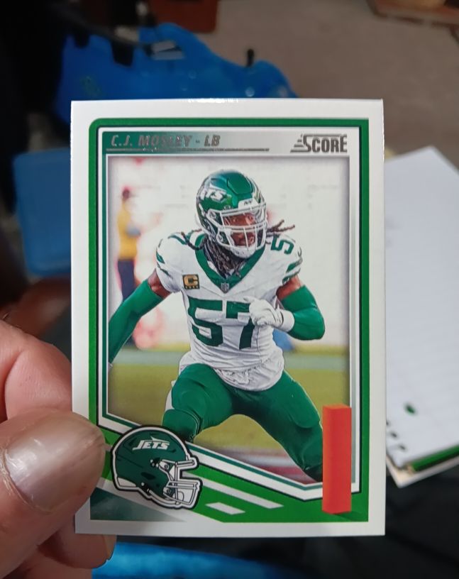2025 Panini Score #87 C.J. Mosley — front