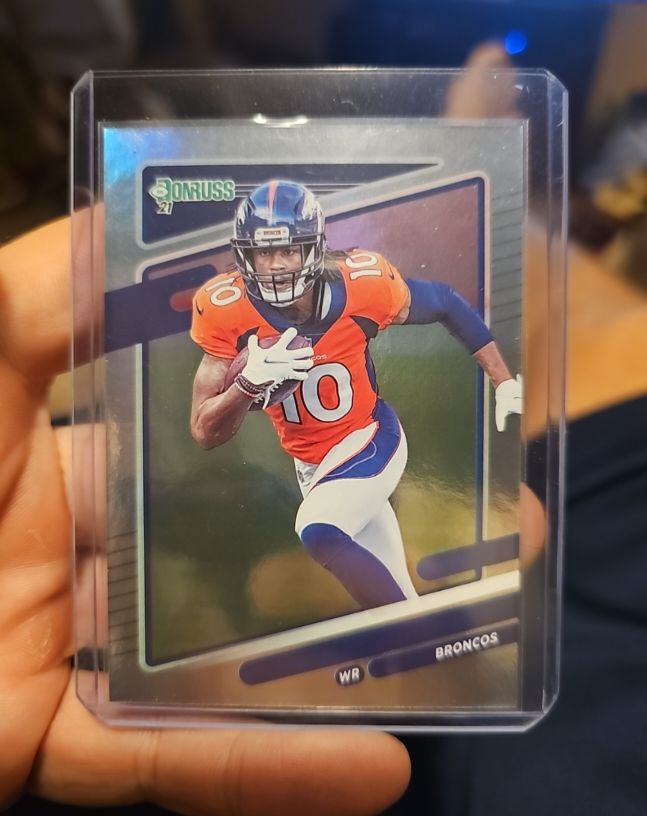2021 Donruss #185 Jerry Jeudy — front