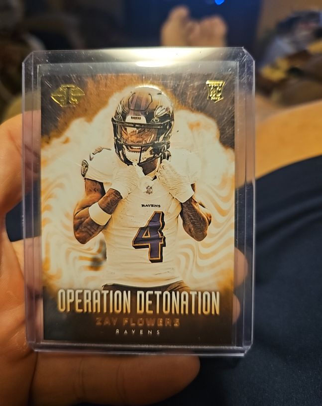 2023 Panini Illusions #25 Zay Flowers Operation Detonation — front