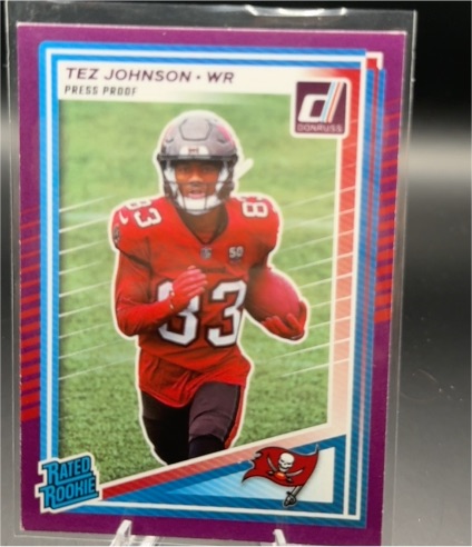 2025 Panini Donruss #313 Tez Johnson — front