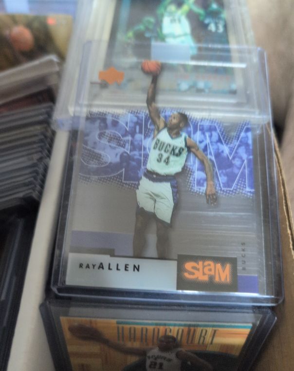 2000 Upper Deck Slam #31 Ray Allen — front