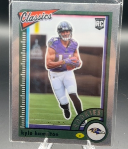 2022 Panini Classics #186 Kyle Hamilton — front