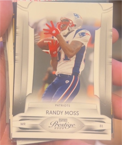 2009 Panini Playoff Prestige #81 Randy Moss — front