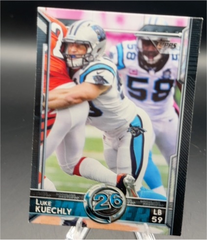 2015 Topps #26 Luke Kuechly — front