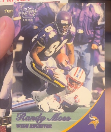 1999 Pacific #226 Randy Moss — front