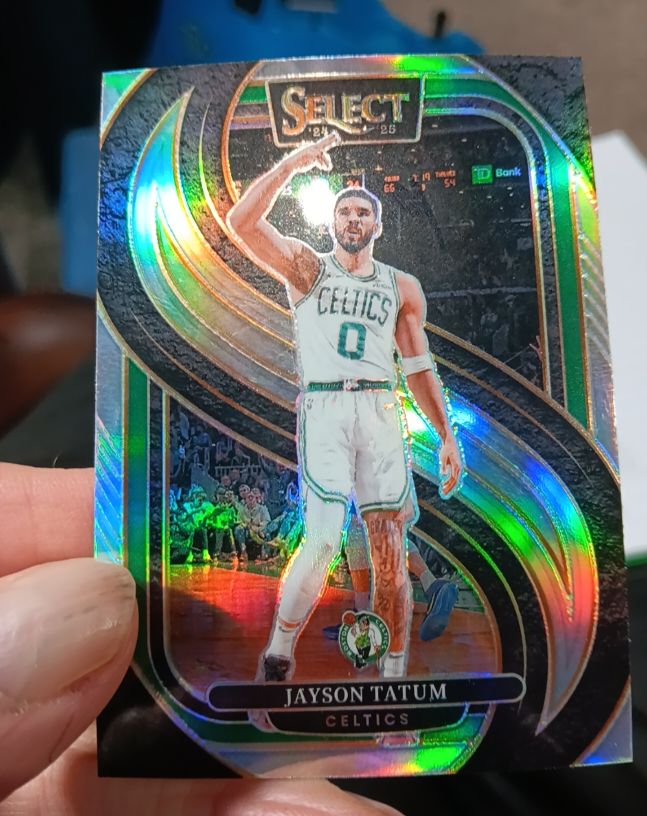 2024-25 Panini Select Premier Level #110 Jayson Tatum — front