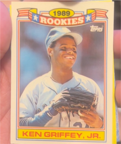 1989 Topps Rookies #11 Ken Griffey, Jr. — front