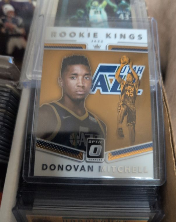 2017-18 Panini Donruss Optic Rookie Kings #13 Donovan Mitchell — front
