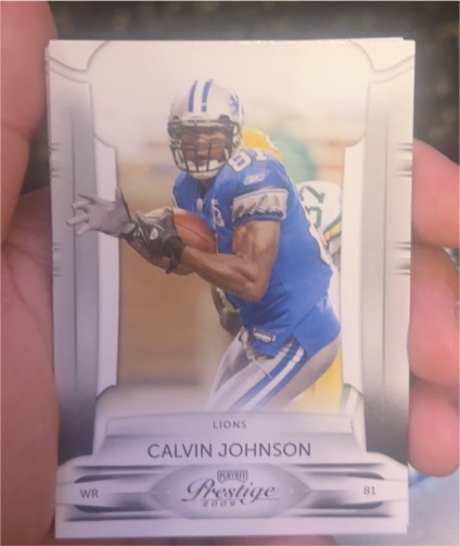 2009 Playoff Prestige #81 Calvin Johnson — front