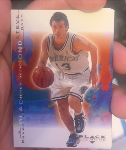2000-01 Upper Deck Black Diamond #18 Steve Nash — front