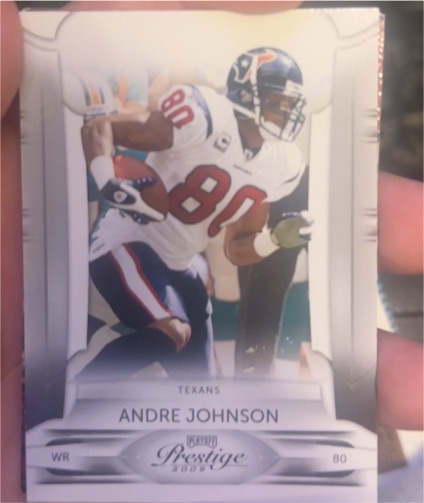 2009 Playoff Prestige #40 Andre Johnson — front