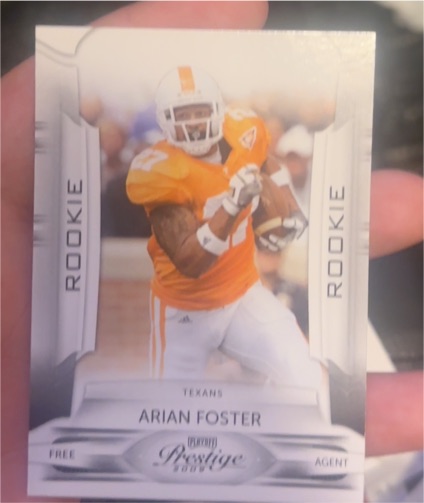 2009 Panini Playoff Prestige #107 Arian Foster — front
