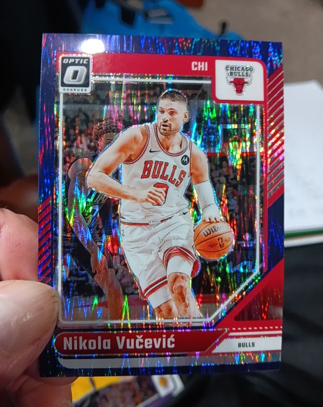 2024-25 Panini Donruss Optic #85 Nikola Vučević — front