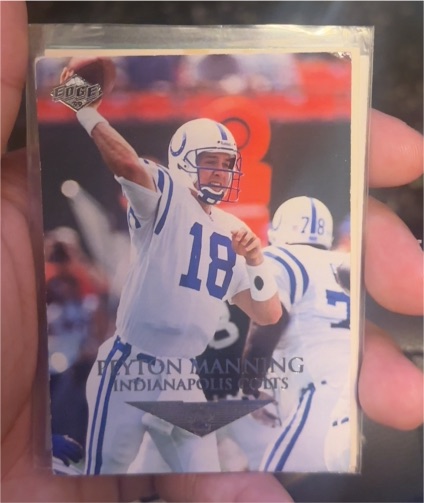 1999 Collector's Edge First Place #65 Peyton Manning — front