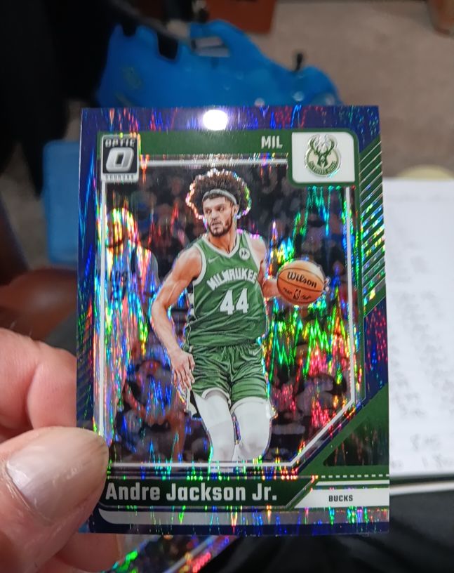 2024-25 Panini Donruss Optic #1 Andre Jackson Jr. — front