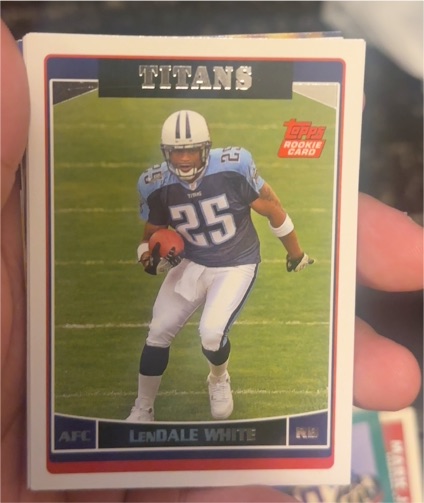 2006 Topps #368 LenDale White — front