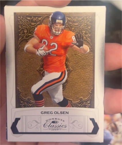 2009 Donruss Classics #17 Greg Olsen — front