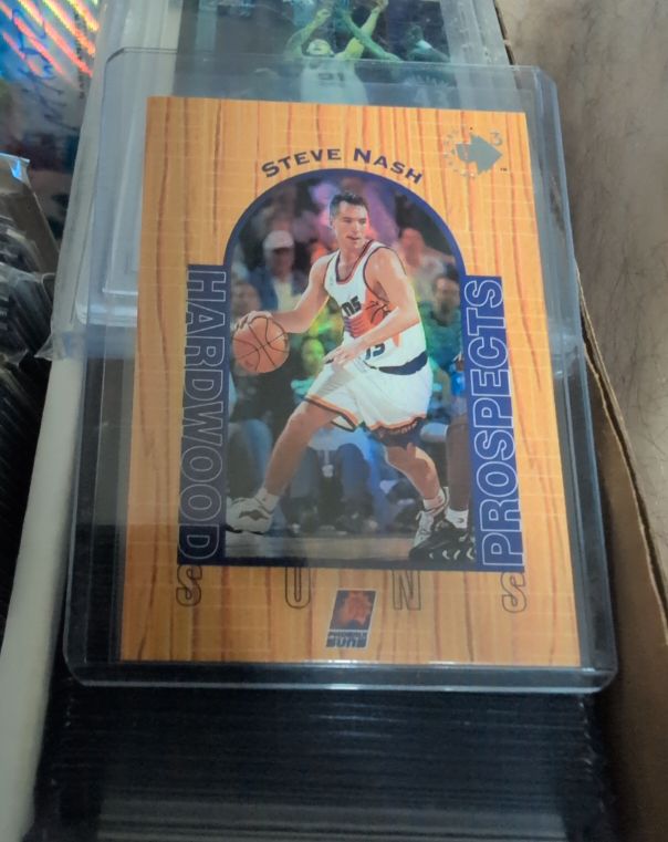 1996-97 Upper Deck UD3 #15 Steve Nash Hardwood Prospects Rookie Card — front