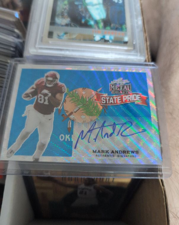 2018 Leaf Metal Draft State Pride Mark Andrews — front